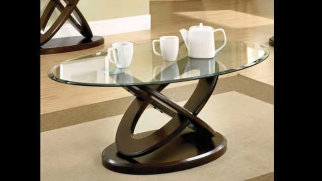 Galactic-Shaped Wooden Table Galactic-Shaped Wooden Table