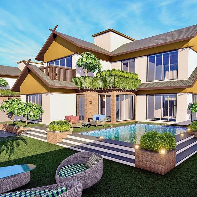 Modern Tropical House is a True Oasis Modern Tropical House is a True Oasis