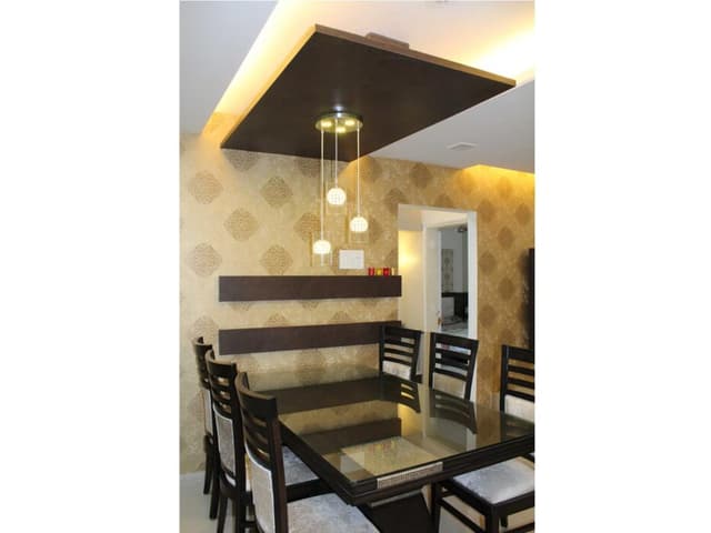 Modern Dining Room with a Rustic Touch Modern Dining Room with a Rustic Touch