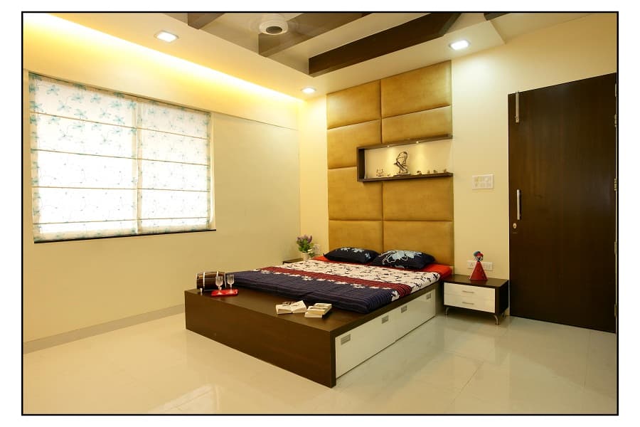 Well-Lit Modern Bedroom with a Minimalist Design Well-Lit Modern Bedroom with a Minimalist Design