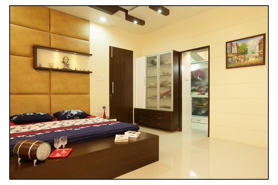 Well-Lit Modern Bedroom with a Minimalist Design Well-Lit Modern Bedroom with a Minimalist Design