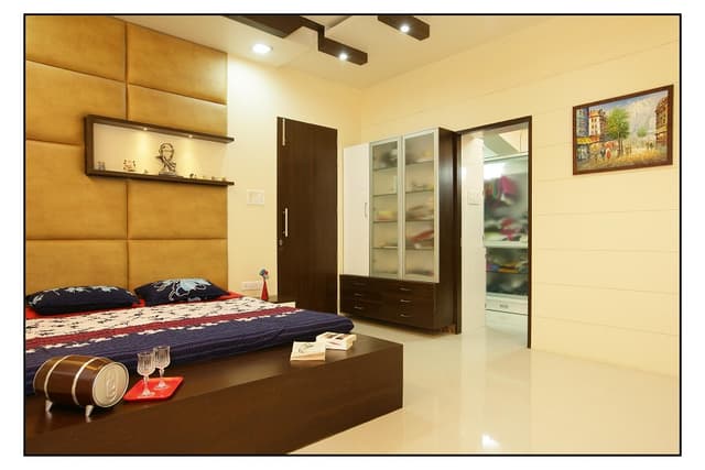 Well-Lit Modern Bedroom with a Minimalist Design Well-Lit Modern Bedroom with a Minimalist Design