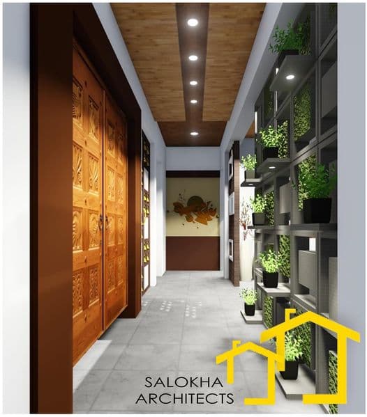 Modern Indoor Verandah with a Sleek Design Modern Indoor Verandah with a Sleek Design