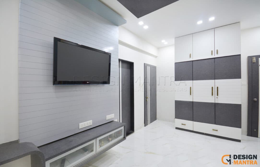 TV Unit Designed with a Chessboard TV Unit Designed with a Chessboard