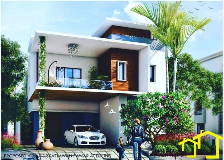 Modern Two-Story Villa Modern Two-Story Villa