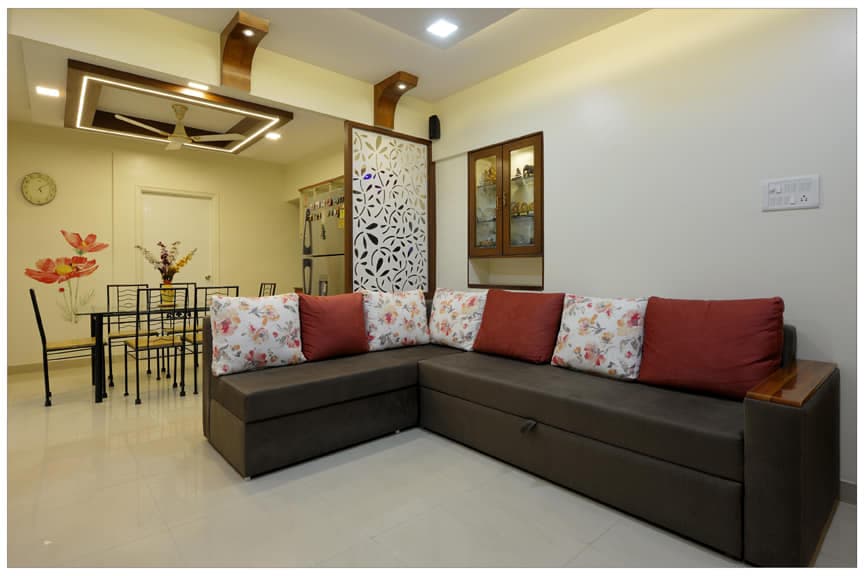 Modern Home Features a Serene White Living Room Modern Home Features a Serene White Living Room