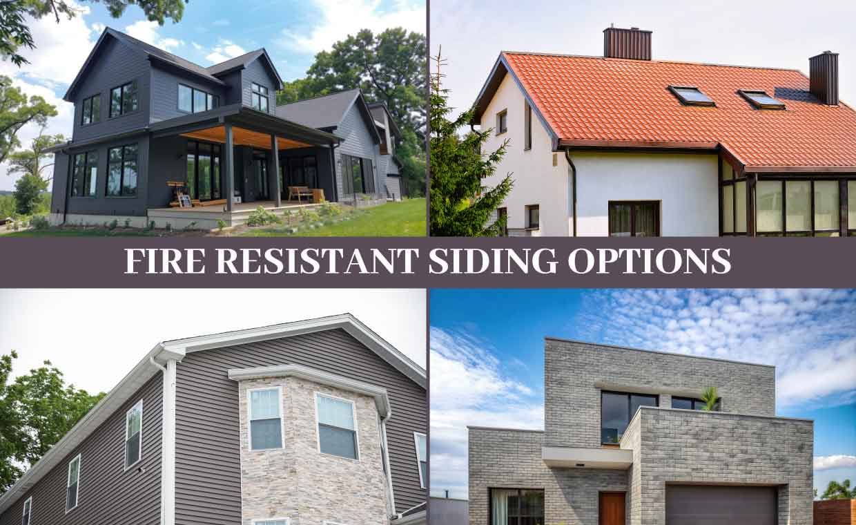 Fire-Resistant Siding Options Fire-Resistant Siding Options