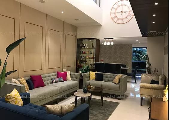 High Ceiling Contemporary Living Room is Magical High Ceiling Contemporary Living Room is Magical