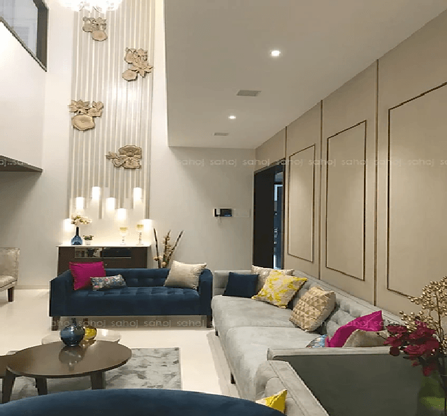 High Ceiling Contemporary Living Room is Magical High Ceiling Contemporary Living Room is Magical