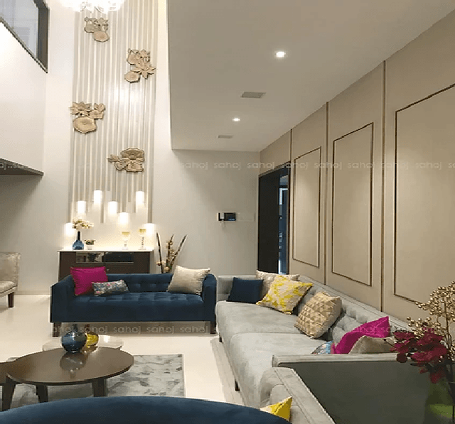 High Ceiling Contemporary Living Room is Magical High Ceiling Contemporary Living Room is Magical