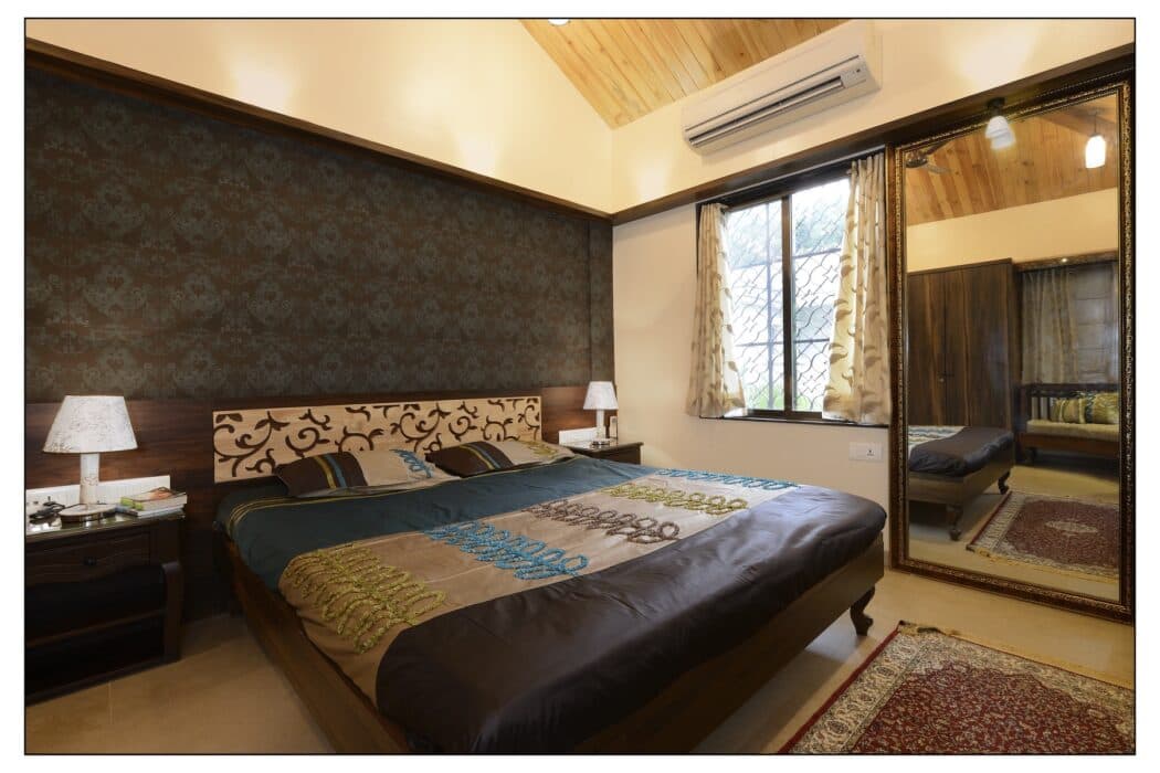 Modern Bedroom with a Rustic Charm Features Modern Bedroom with a Rustic Charm Features