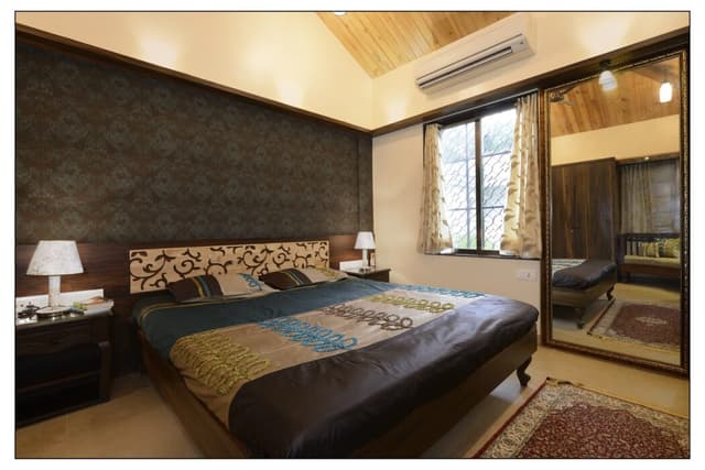 Modern Bedroom with a Rustic Charm Features Modern Bedroom with a Rustic Charm Features