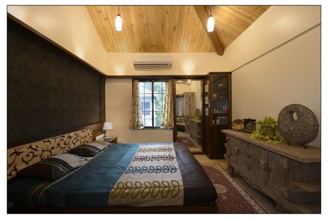 Modern Bedroom with a Rustic Charm Features Modern Bedroom with a Rustic Charm Features