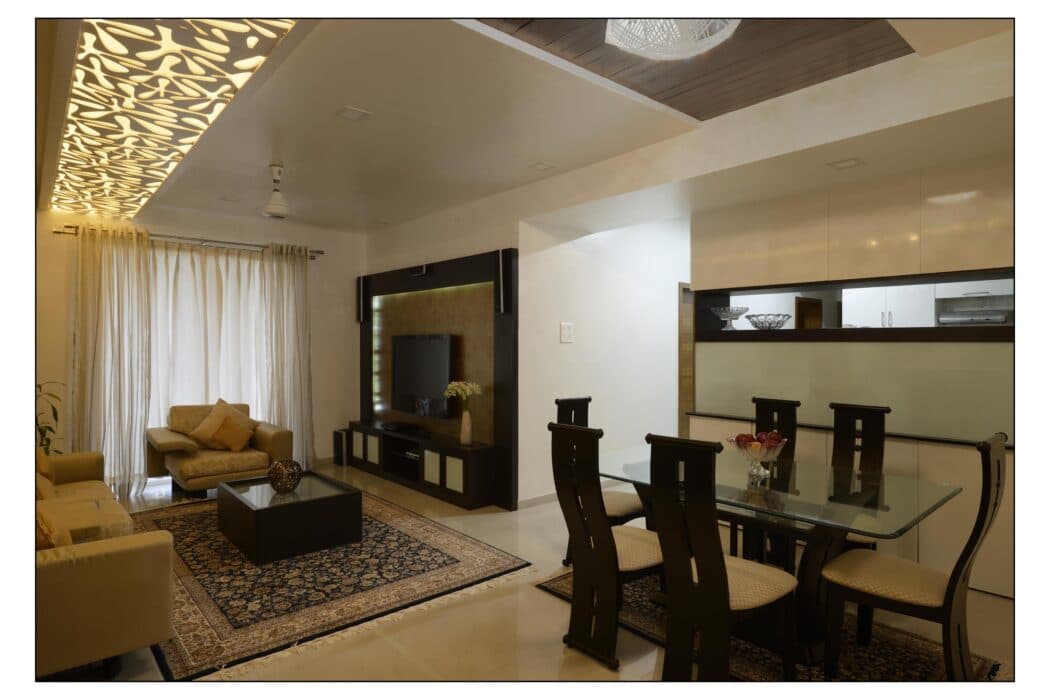 Well Decorated Living-cum-Dining Setup Well Decorated Living-cum-Dining Setup