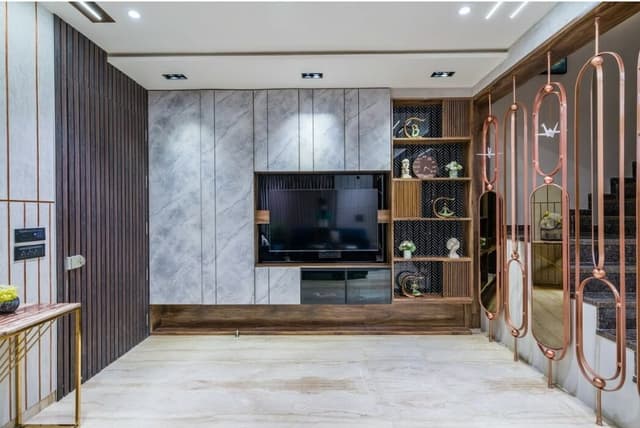 Modern TV Unit Setup Modern TV Unit Setup