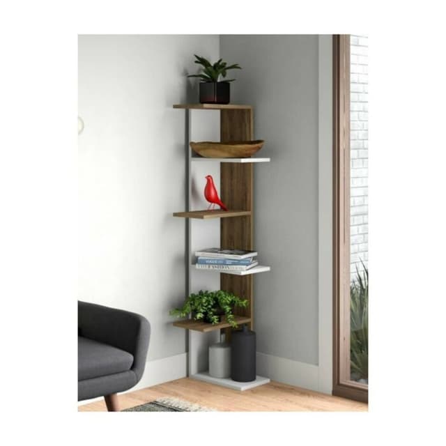 Sleek and Modern Corner Shelf Unit Sleek and Modern Corner Shelf Unit