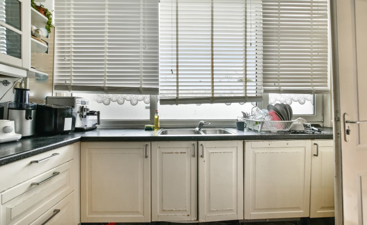 Kitchen Window Blinds Kitchen Window Blinds